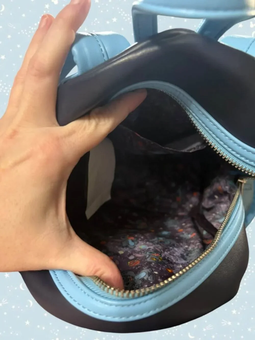 Disney Loungefly Lilo & Stitch Space Adventure Mini Backpack